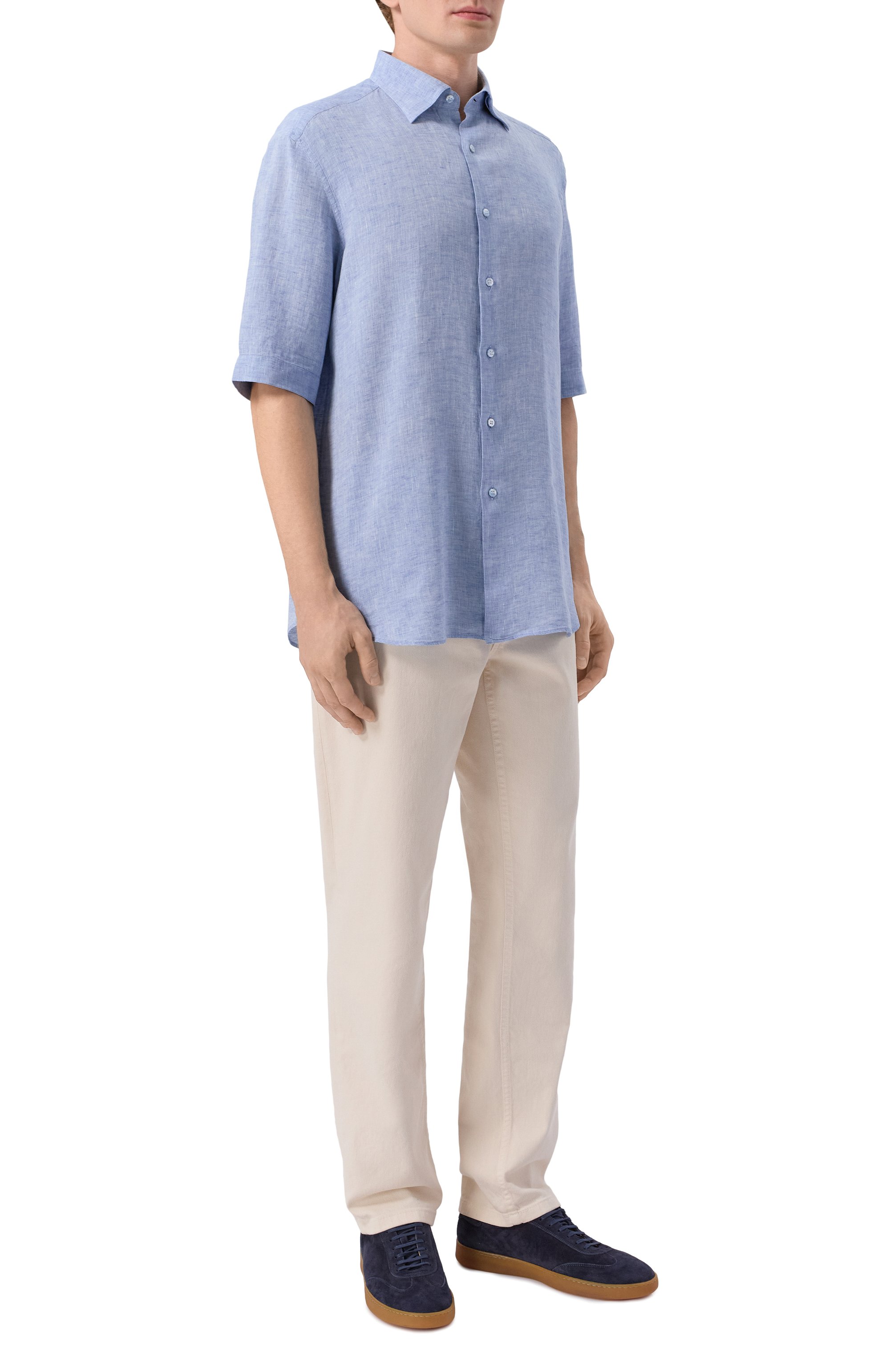 Льняная рубашка STEFANO RICCI, арт. MC007892/BX2922, фото 2