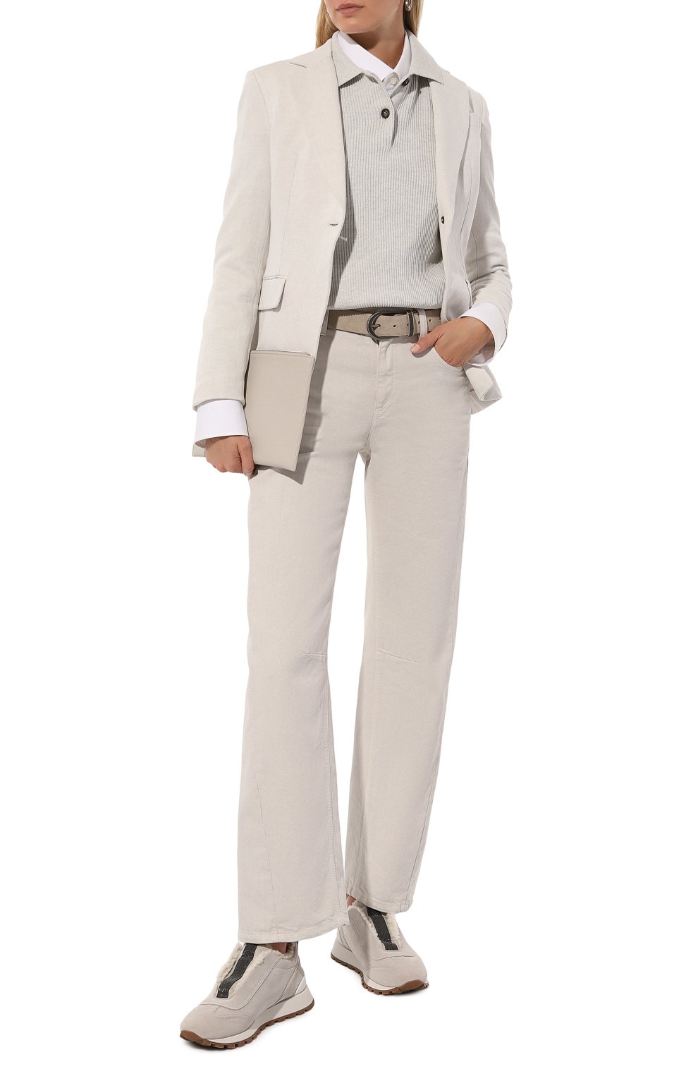 Хлопковое поло BRUNELLO CUCINELLI, арт. M19194705P, фото 2