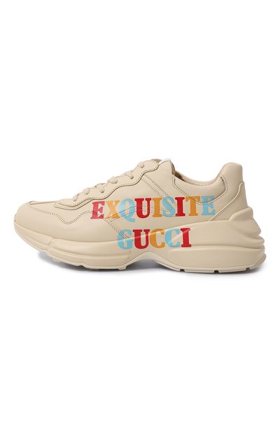 Кожаные кроссовки rhyton GUCCI, арт. 720953/DRW00, фото 4