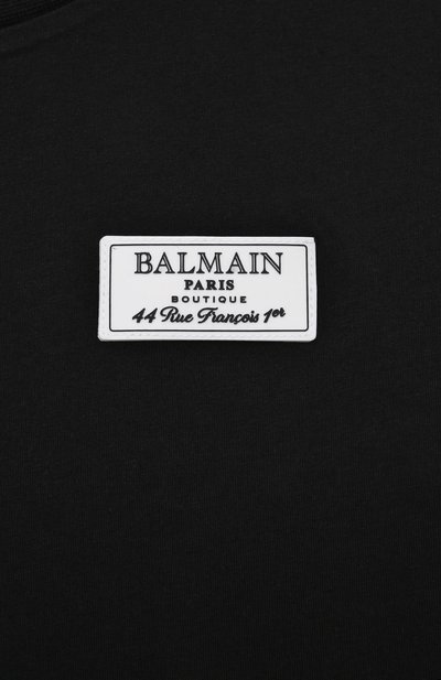 Хлопковая футболка BALMAIN, арт. BU8R71, фото 3