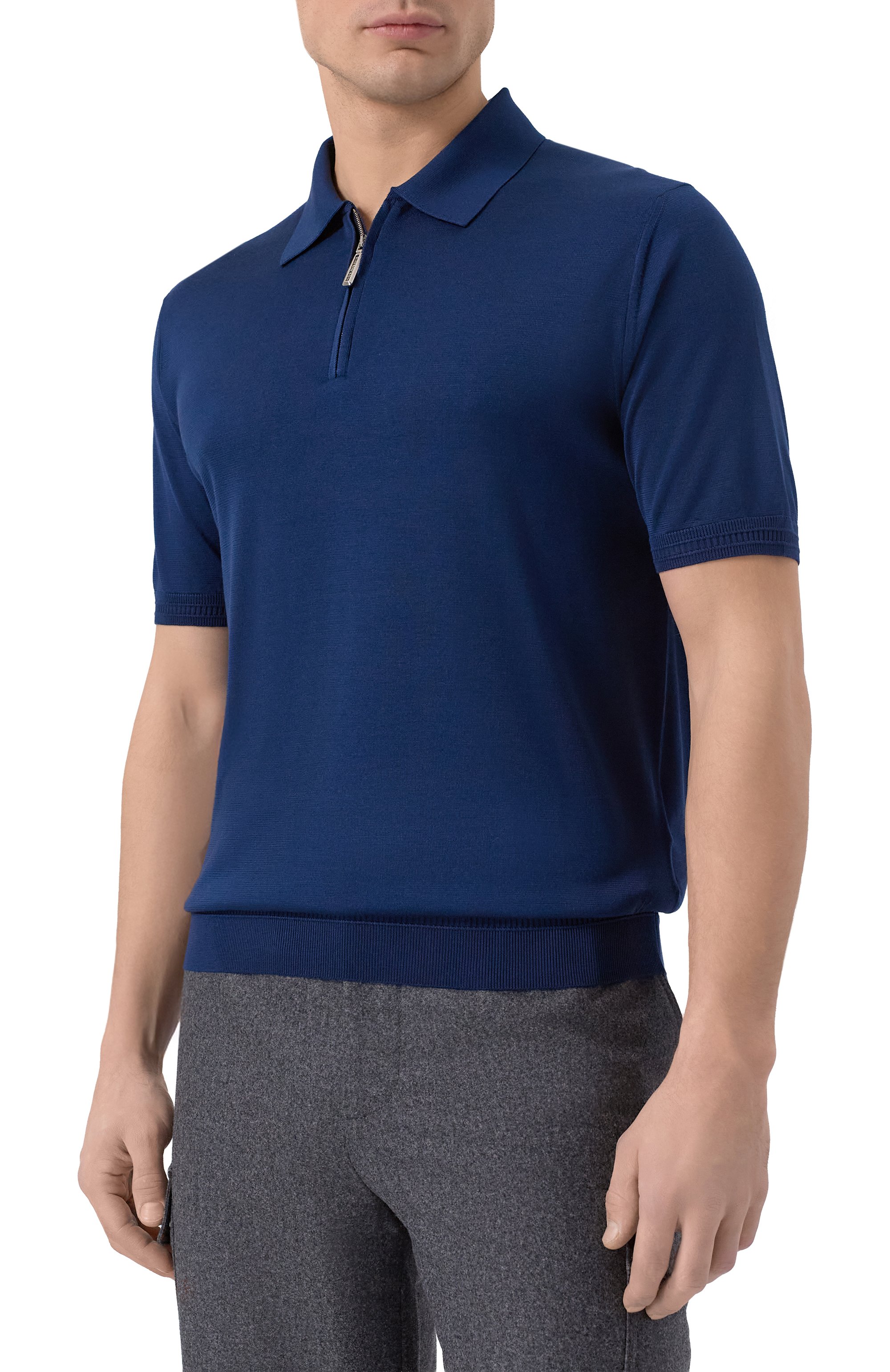 Шелковое поло STEFANO RICCI, арт. K616215P31/F26101, фото 3