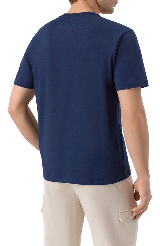 Футболка Stefano Ricci MNH6104990/803 Синий  MNH6104990/803 Фото 4