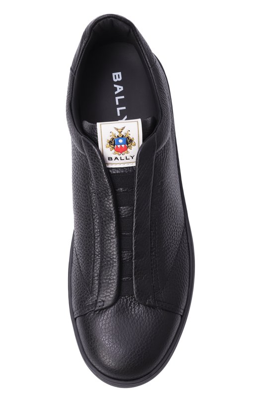 Кожаные кеды Retro Crest Bally MSK0F8/VT029 Чёрный  MSK0F8/VT029 Фото 6