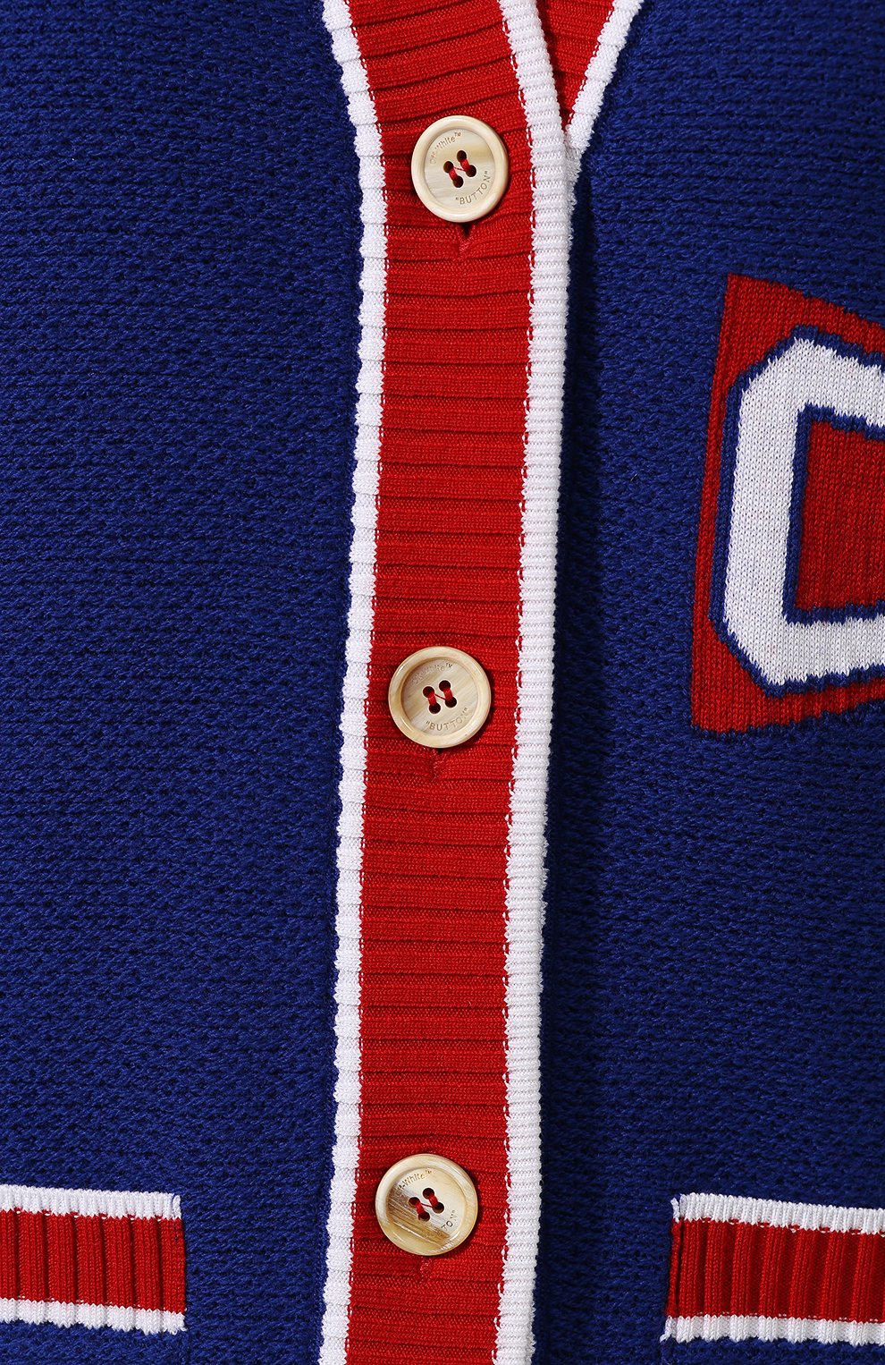 Шерстяной кардиган OFF-WHITE, арт. 0WHB006E19A280753020, фото 5