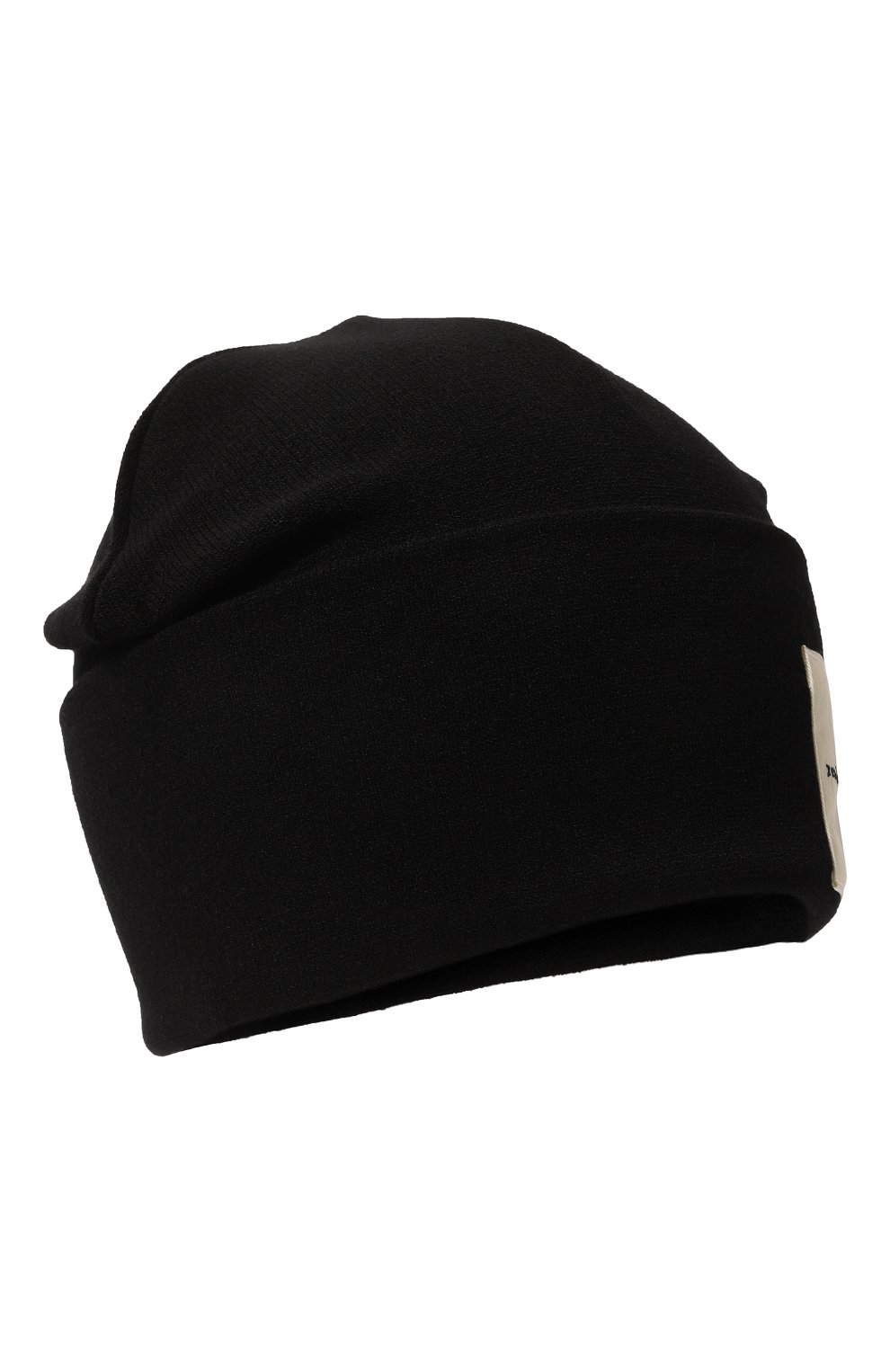 Шапка ISABEL BENENATO черного цвета по цене 17950 руб., арт. UK15S23, фото 1 Шапка ISABEL BENENATO, арт. UK15S23, фото 1