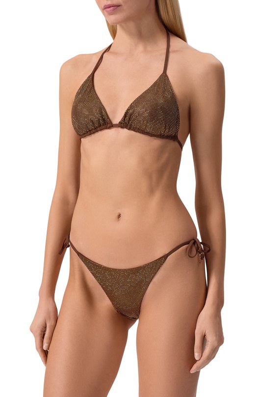 Треугольный бра с отделкой стразами Fisico MR36MW Коричневый  MR36MW Фото 2