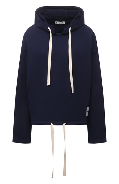Женский хлопковое худи JIL SANDER, арт. JPPS707520-WS248908A