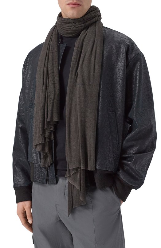 Шарф из вискозы Transit SCAUTRC5000H Чёрный  SCAUTRC5000H Фото 2