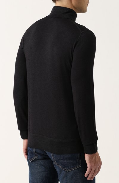 Однотонная шерстяная водолазка BERLUTI, арт. R10KHL38-YAAD, фото 4