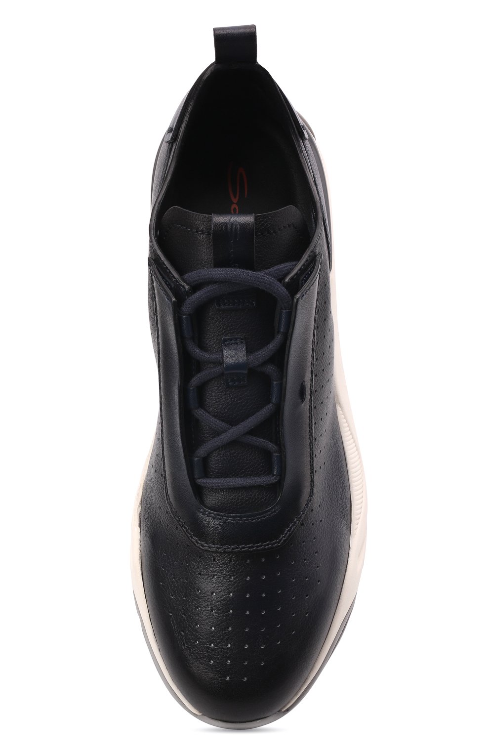 Кожаные кроссовки SANTONI, арт. MBIM21694BGRNDYEU57, фото 6