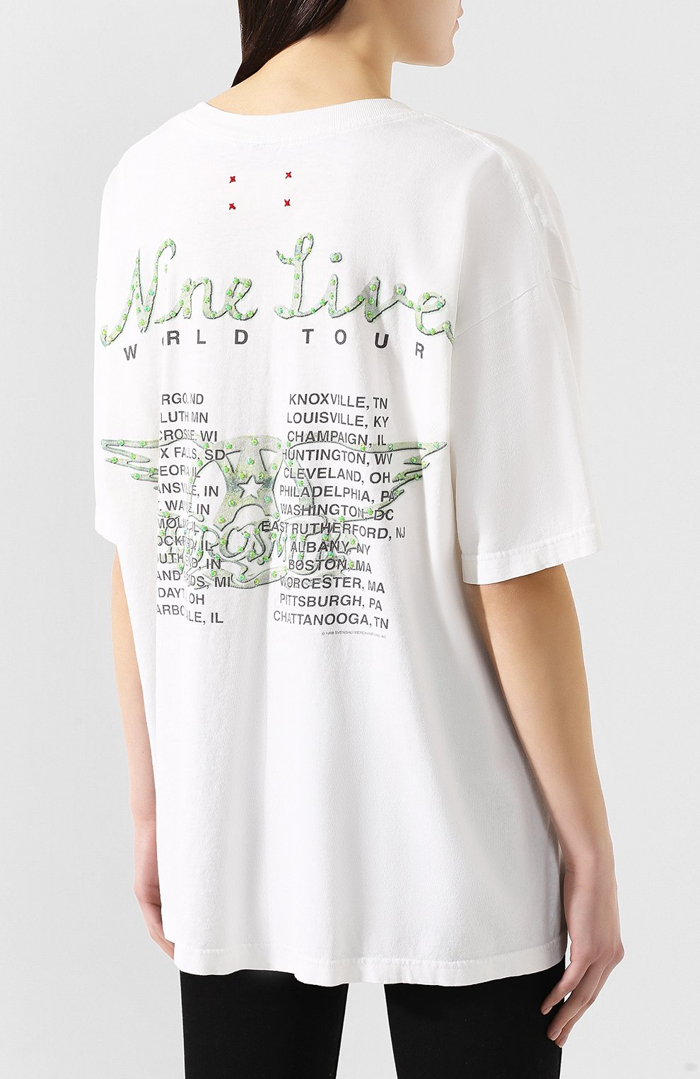 Хлопковая футболка ROYAL WORKSHOP, арт. ST0NED TEE FR0NT+BACK, фото 4