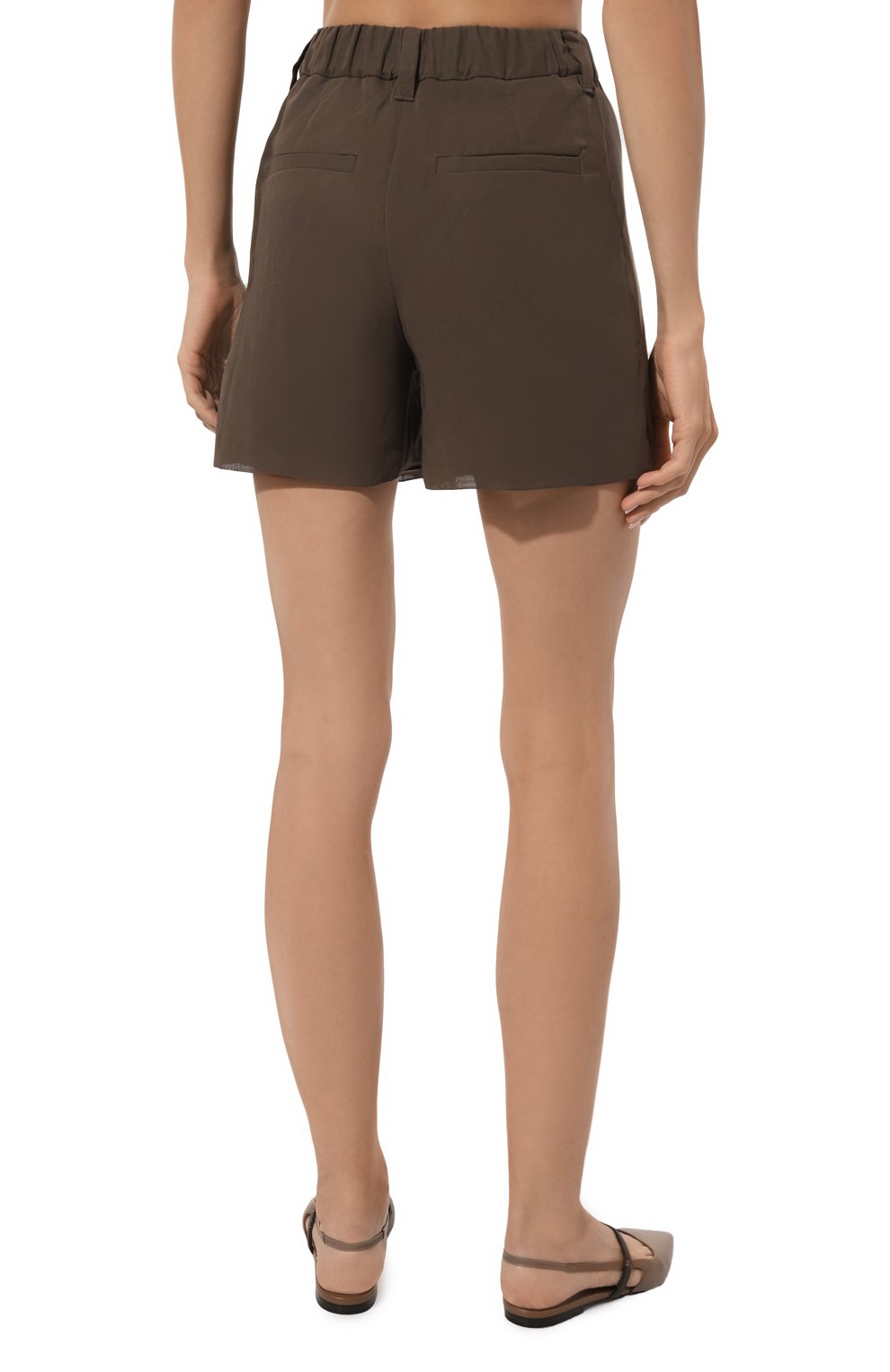 Хлопковые шорты BRUNELLO CUCINELLI, арт. MH911B1316, фото 4