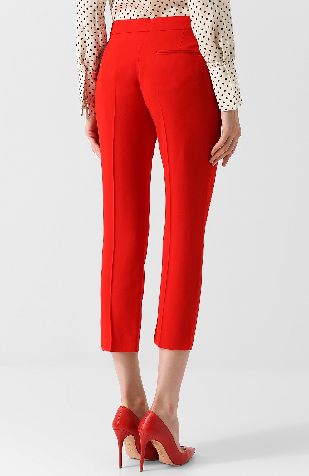 Брюки со стрелками ALEXANDER MCQUEEN, арт. 536679/QLE40, фото 4