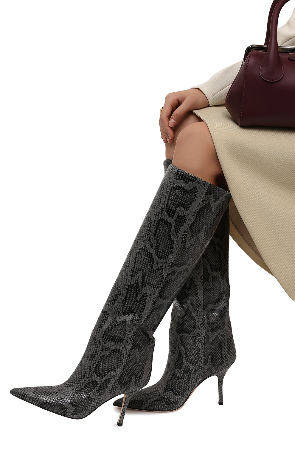 Кожаные сапоги PARIS TEXAS, арт. PX553-XPMBB, фото 3