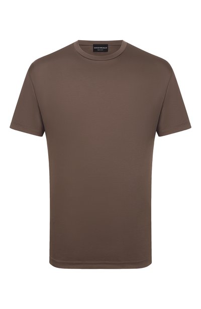 Мужская хлопковая футболка GIORGIO ARMANI, арт. 6LSM90/SJTKZ
