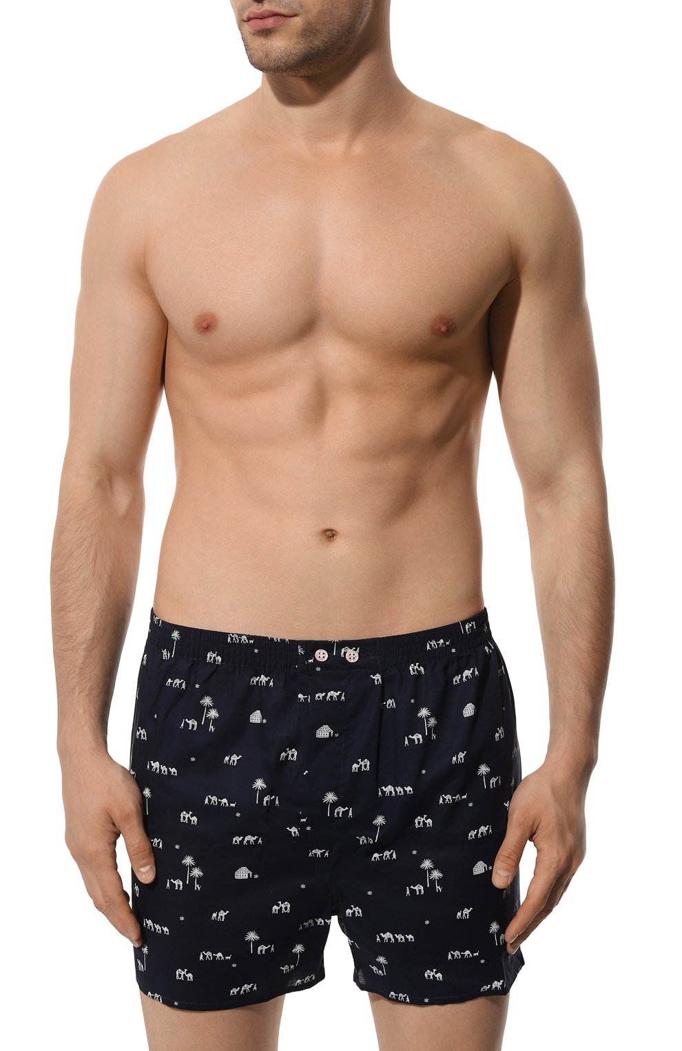 Хлопковые боксеры DEREK ROSE, арт. 6000, фото 2