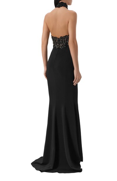 Платье с отделкой пайетками ZUHAIR MURAD, арт. PDR26025/CRCA022, фото 3