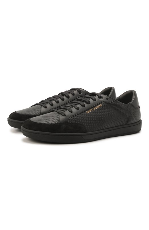 фото Кожаные кеды court classic sl/10 saint laurent