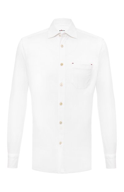 Мужская хлопковая рубашка KITON, арт. UMCNERK06R4912