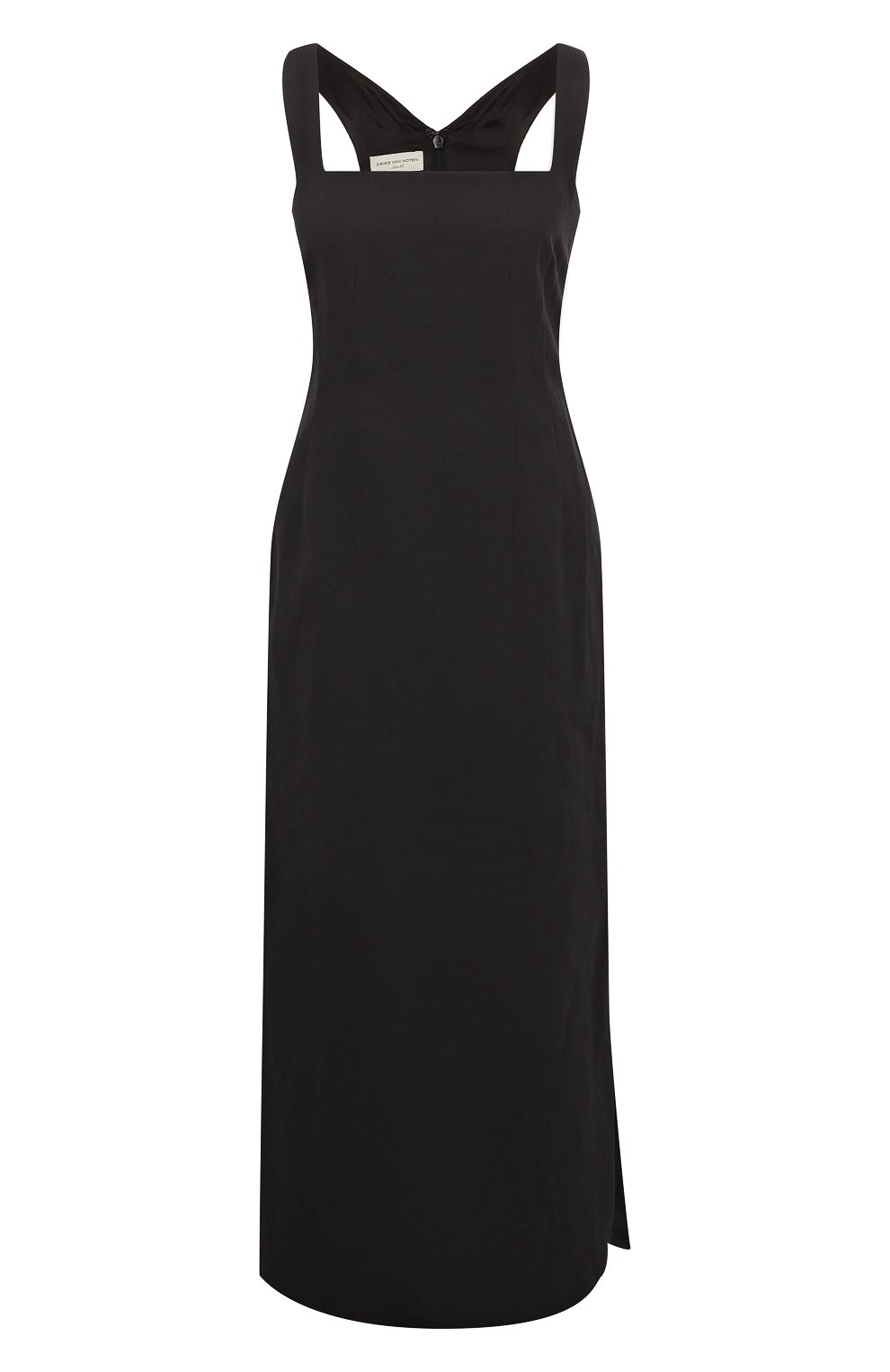 Платье из хлопка и льна DRIES VAN NOTEN, арт. 231-011076-6237, фото 1