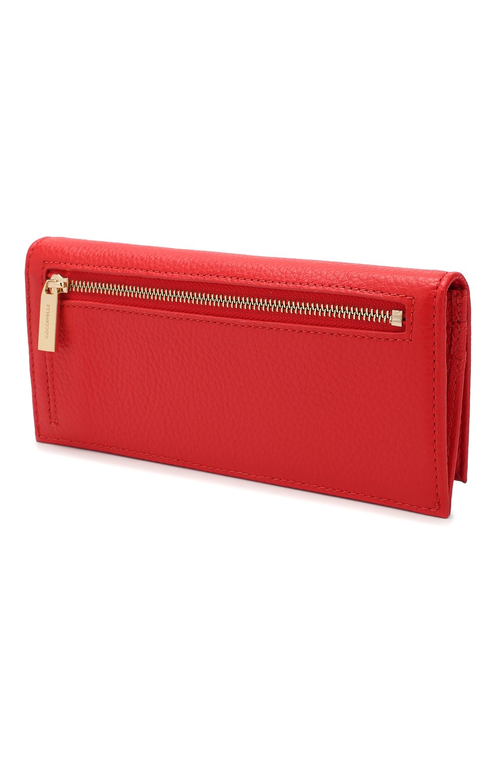 Кожаный кошелек COCCINELLE красного цвета по цене 13150 руб., арт. E2 FW5 11 45 01, фото 2 Кожаный кошелек COCCINELLE, арт. E2 FW5 11 45 01, фото 2