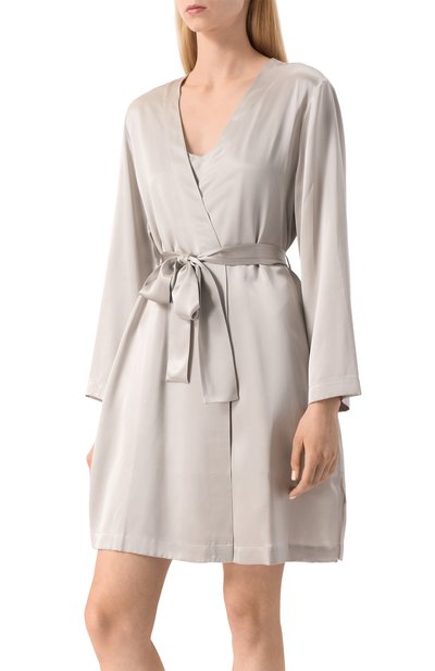 Шелковый халат LUNA DI SETA, арт. VLST08009, фото 3