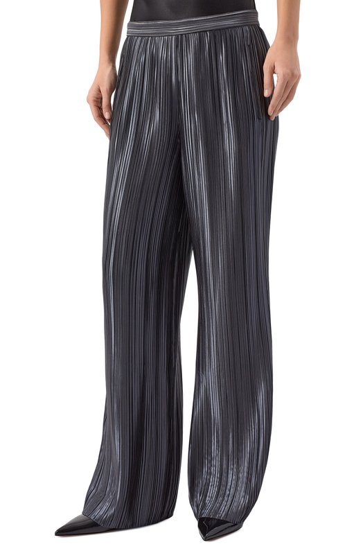 Атласные брюки Giorgio Armani GW002790/TE20090 Серый  GW002790/TE20090 Фото 3