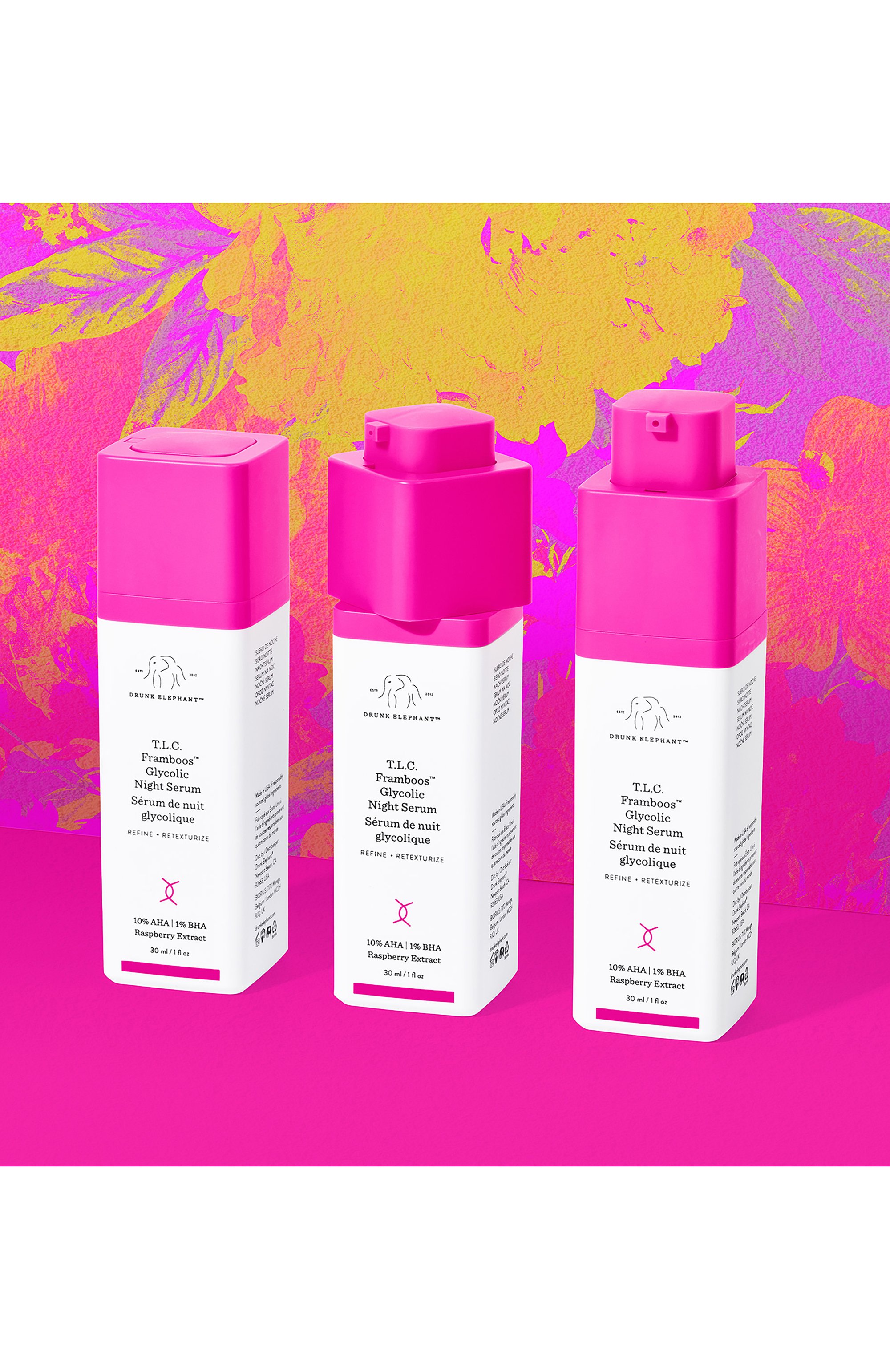 Ночная гликолевая сыворотка t.l.c. framboos (30ml) DRUNK ELEPHANT, арт. 42800059DE, фото 7