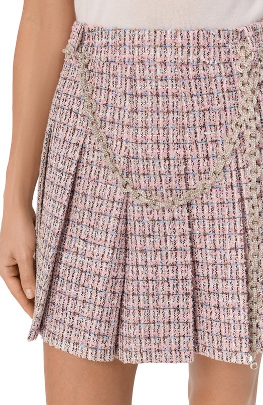 Юбка self-portrait AW25048SKAP Розовый  AW25048SKAP Фото 5