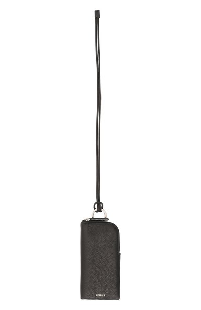 Кожаный чехол для очков ZEGNA, арт. LHCVM/E1802Z, фото 4