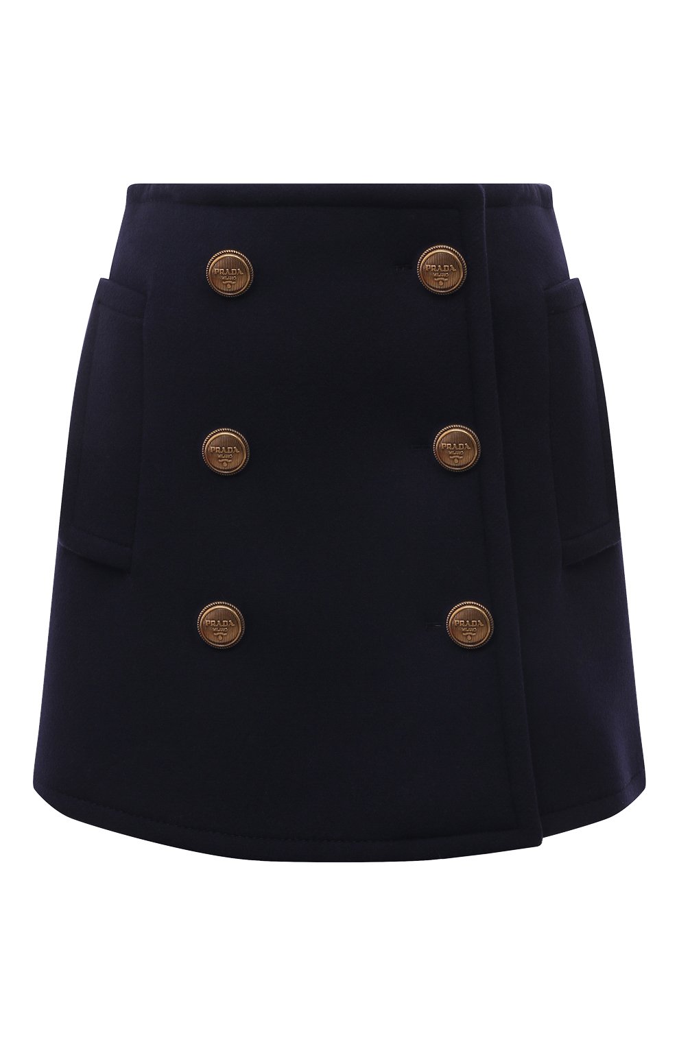 Юбка из шерсти и кашемира PRADA, арт. P187T-10VD-F0008-212, фото 1