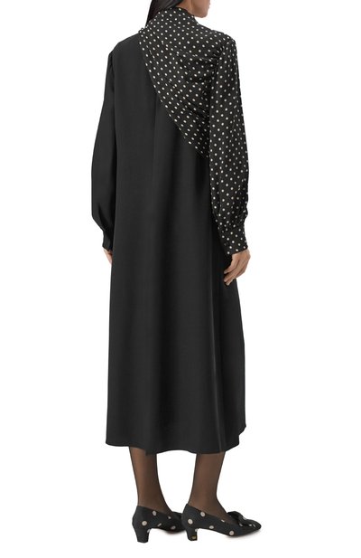 Шелковое платье VALENTINO, арт. 7B0VAH55/1MM, фото 3