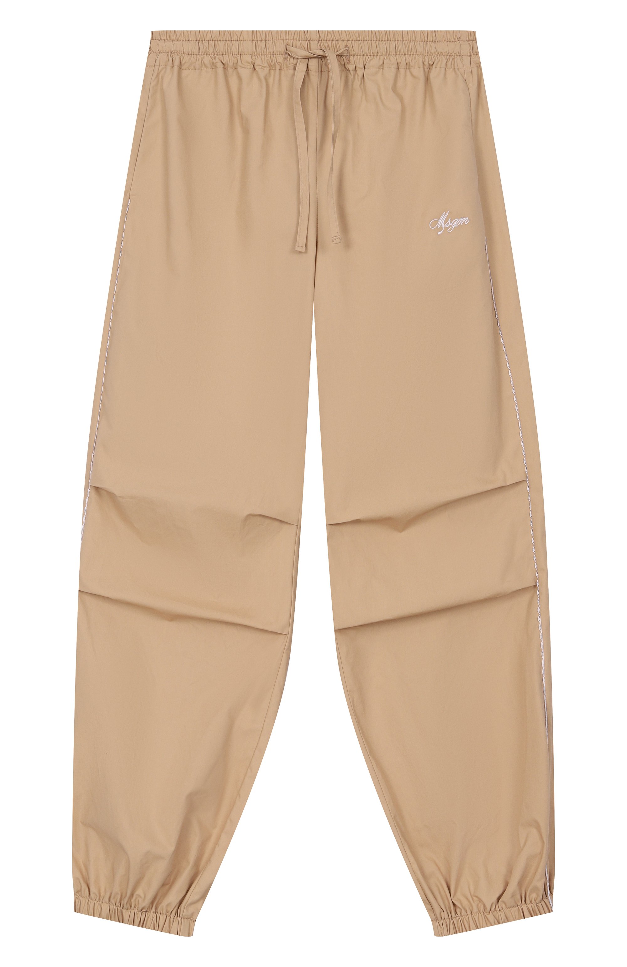 Хлопковые джоггеры MSGM KIDS, арт. S6MSJGPA217, фото 1
