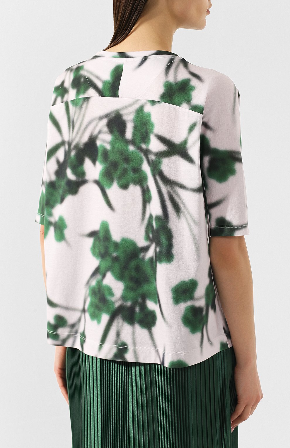 Хлопковый топ DRIES VAN NOTEN, арт. 191-31193-7624, фото 4