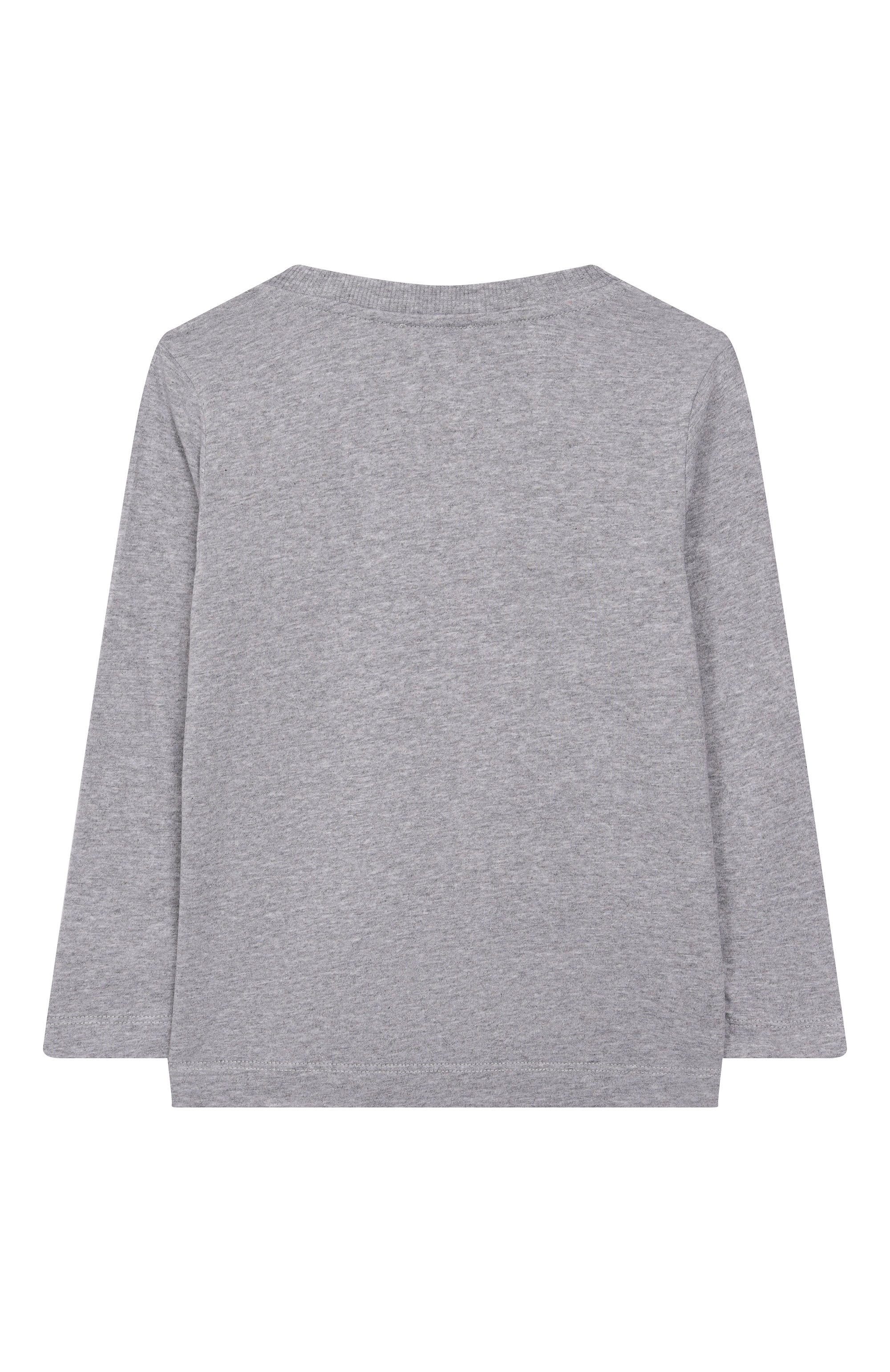 Хлопковый лонгслив MOSCHINO, арт. HT000J/LAA10/4-8, фото 2