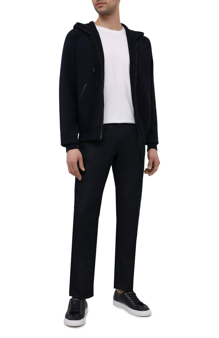 Толстовка из хлопка и кашемира TOM FORD, арт. BWF22/TFK357, фото 1