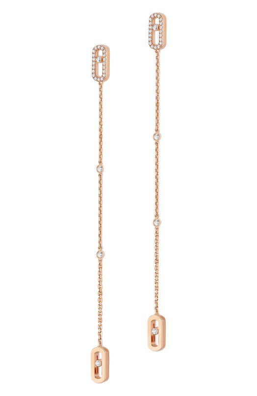 Серьги Messika 11321-PG Бесцветный 11321-PG
