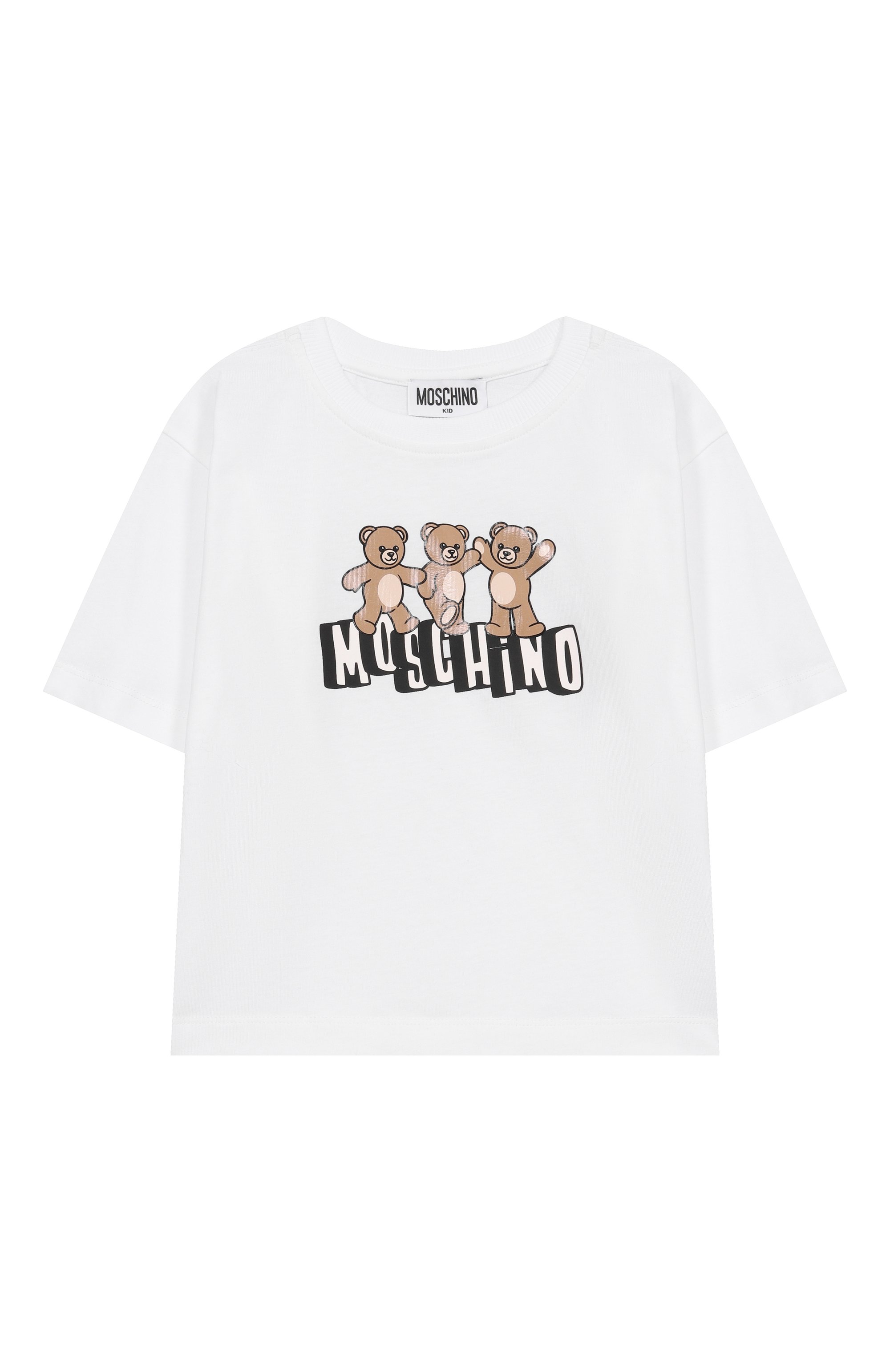 Хлопковая футболка MOSCHINO, арт. HUM05P/LAA23_001, фото 1