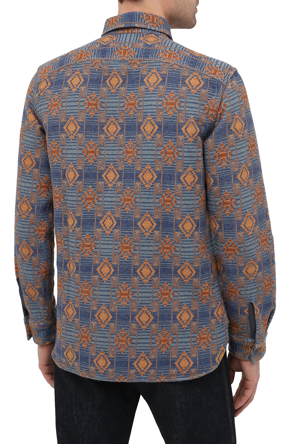 Хлопковая рубашка RRL, арт. 782804336, фото 4