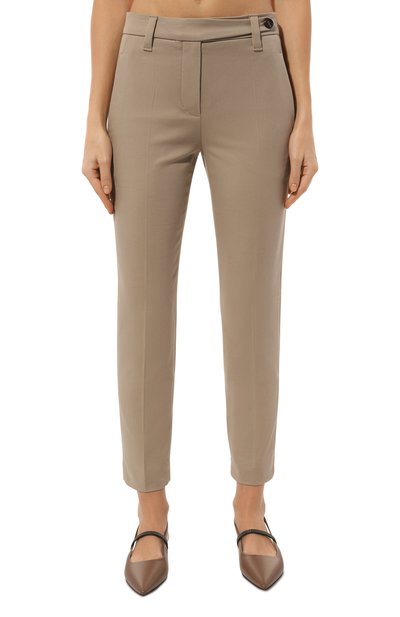 Хлопковые брюки BRUNELLO CUCINELLI, арт. MP126P8703, фото 3