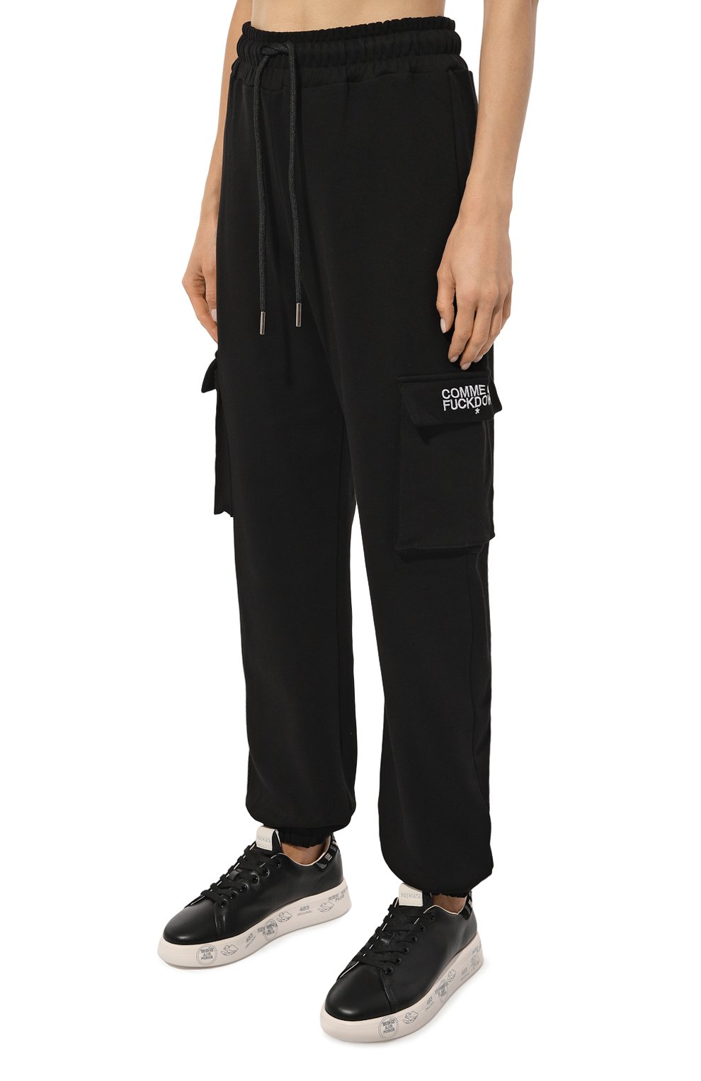 Хлопковые джоггеры COMME DES FUCKDOWN, арт. CFABW01012, фото 3
