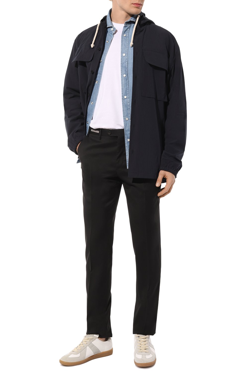 Шерстяные брюки CORNELIANI, арт. 925B01-3818150, фото 2