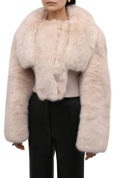 Шуба из экомеха GIVENCHY, арт. BW00DQ13DY, фото 3