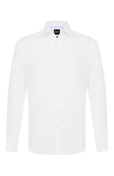 Мужская льняная рубашка BOSS, арт. 50490234