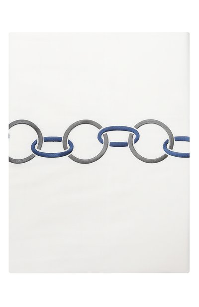 Комплект постельного белья links embroidery FRETTE серого цвета по цене 199500 руб., арт. FR6568 E3491 220B, фото 2 Комплект постельного белья links embroidery FRETTE, арт. FR6568 E3491 220B, фото 2