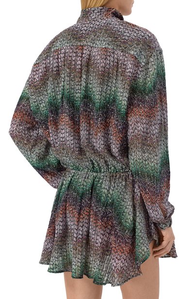 Платье с отделкой пайетками MISSONI, арт. DS26SG2S/BC0065, фото 4