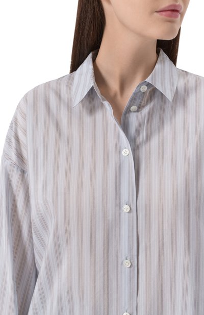 Рубашка из хлопка и шелка 12 STOREEZ, арт. 136434, фото 5