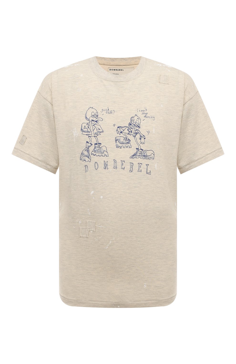 Хлопковая футболка DOMREBEL, арт. M DANCING T-SHIRT/TSHIRT, фото 1