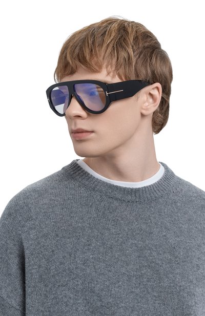 Оправа TOM FORD черного цвета по цене 51450 руб., арт. TF5958-B 001, фото 2 Оправа TOM FORD, арт. TF5958-B 001, фото 2