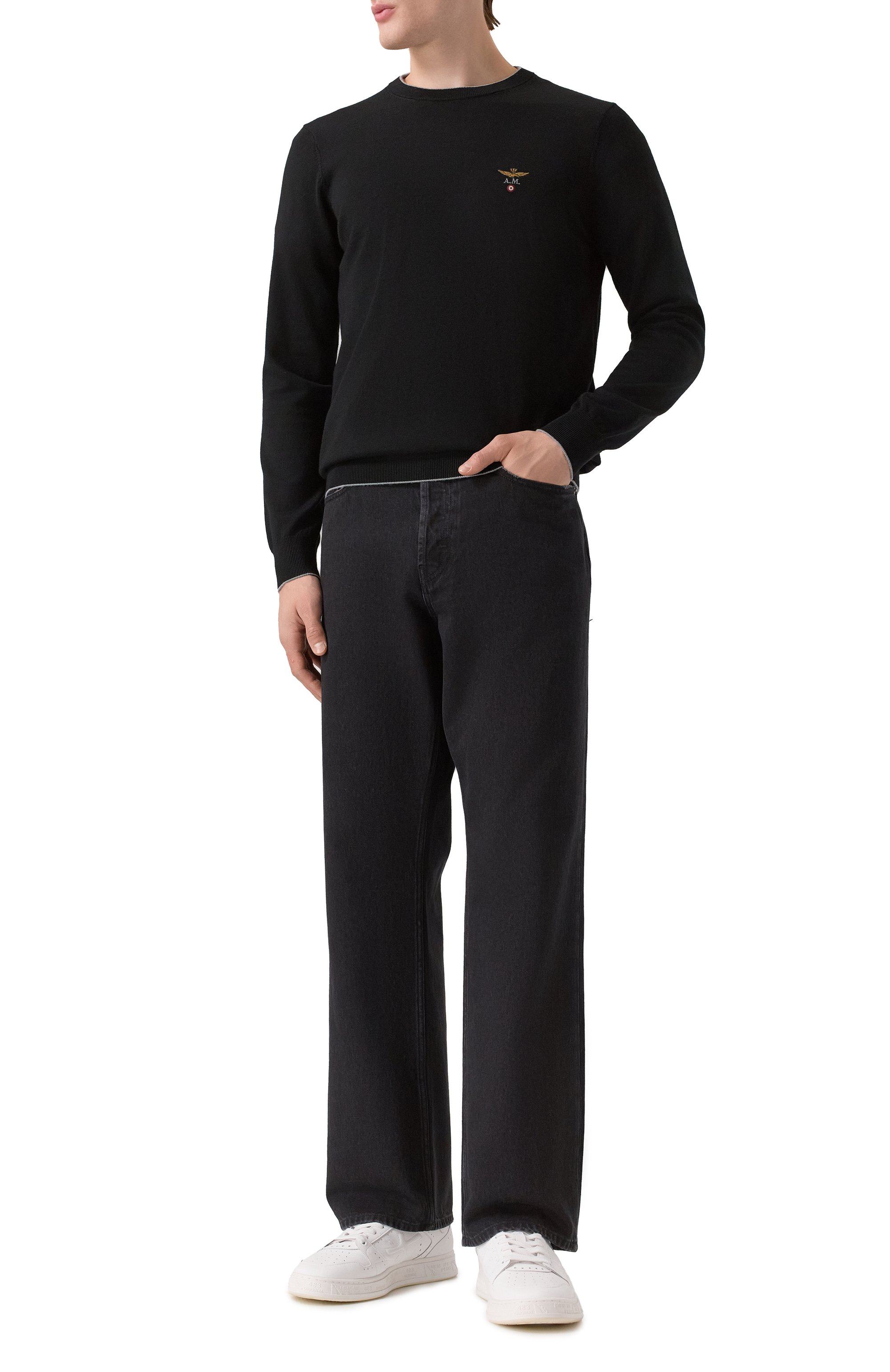 Шерстяной джемпер AERONAUTICA MILITARE, арт. MA1567UL00415, фото 2